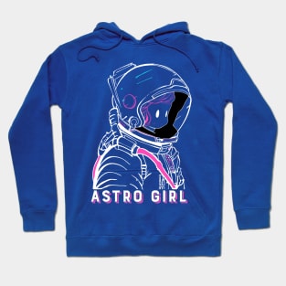 Astro girl - A cute astronaut Hoodie